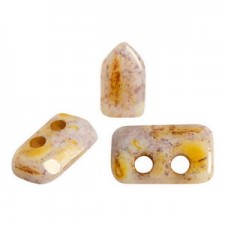 Les perles par Puca® Piros Perlen Opaque mix rose gold ceramic look 03000/15695